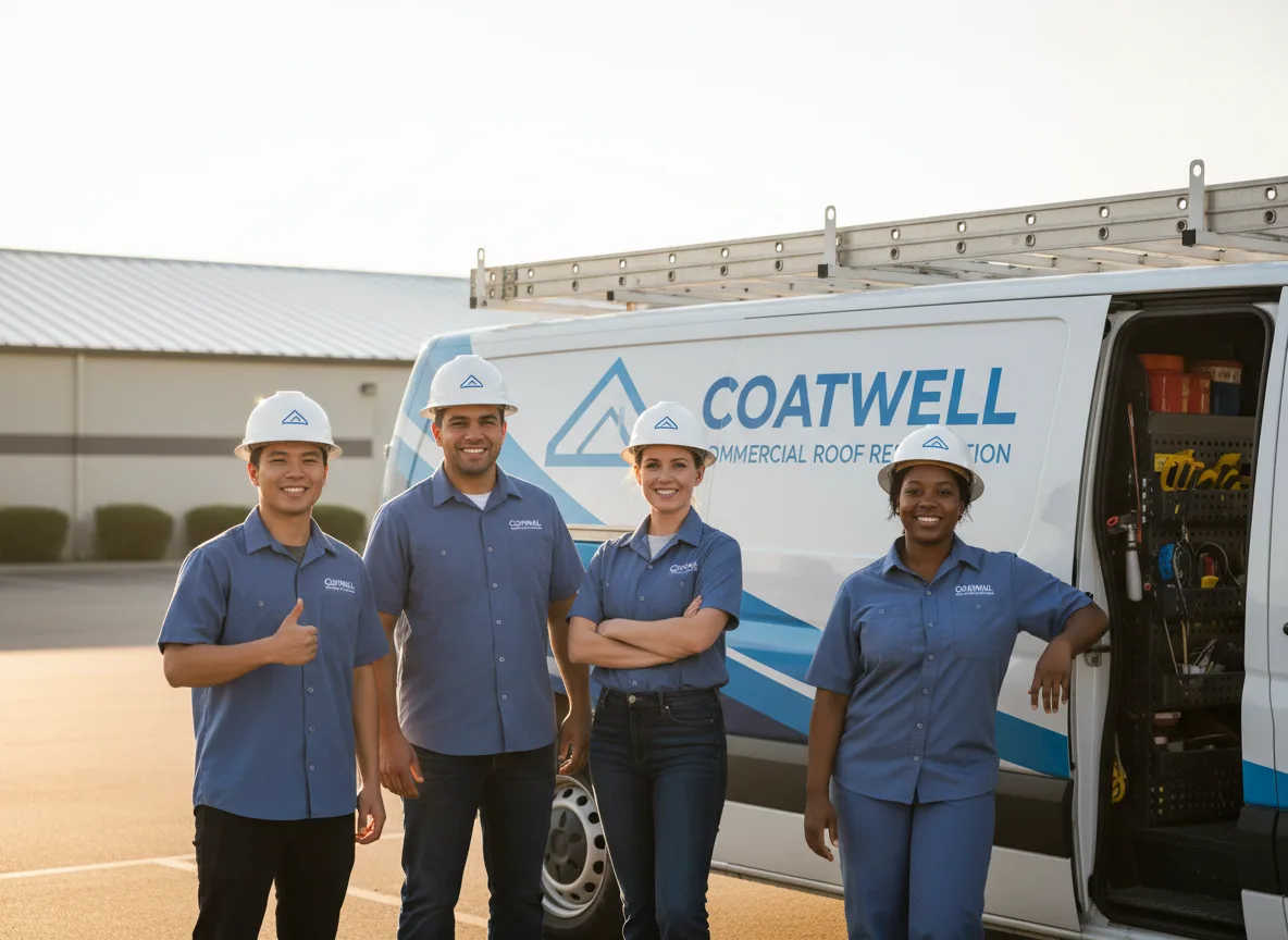Commercial roof coating company in Jeffersonville, GA